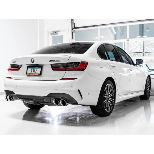 AWE Tuning Resonated Touring Exhaust for G2x M340i/M440i