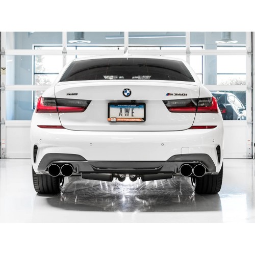 AWE Tuning Resonated Touring Exhaust for G2x M340i/M440i