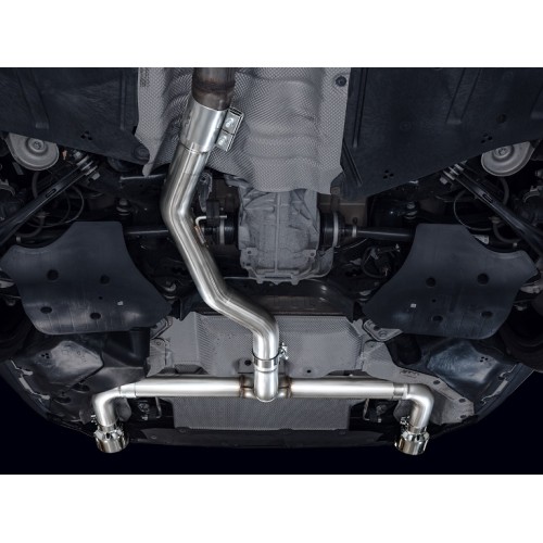 AWE Track Edition Axleback Exhaust for G2x 330i/430i