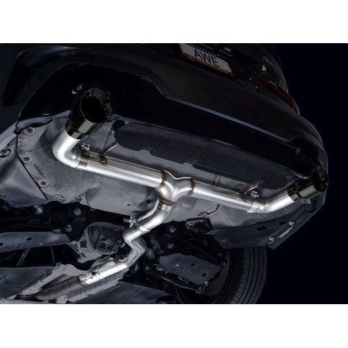 AWE Track Edition Axleback Exhaust for G2x 330i/430i