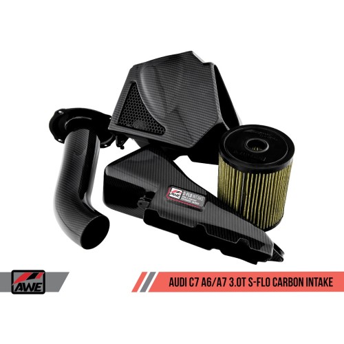 AWE Tuning S-FLO Carbon Fiber Intake for C7