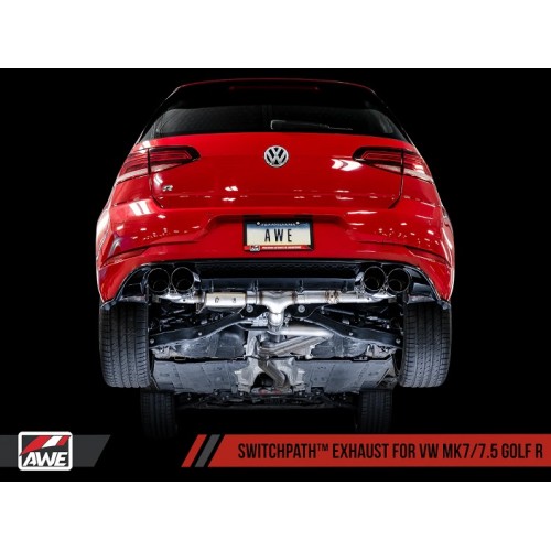 AWE Tuning SwitchPath Exhaust for MK7.5 R