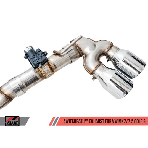AWE Tuning SwitchPath Exhaust for MK7.5 R