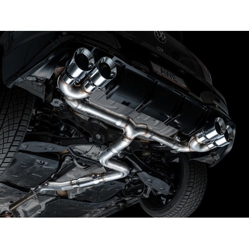 AWE Track Edition Exhaust for MK8 Golf R