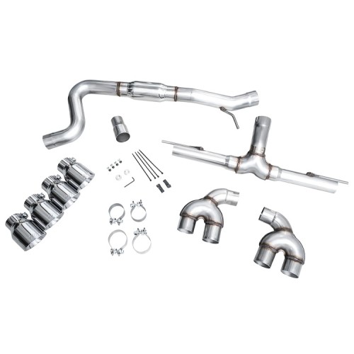 AWE Track Edition Exhaust for MK8 Golf R