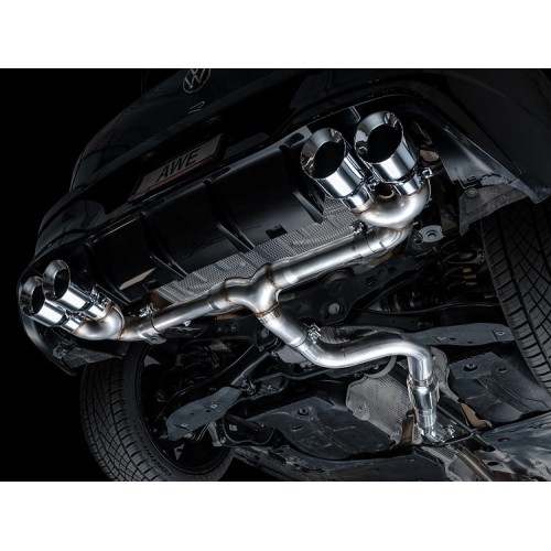 AWE Track Edition Exhaust for MK8 Golf R