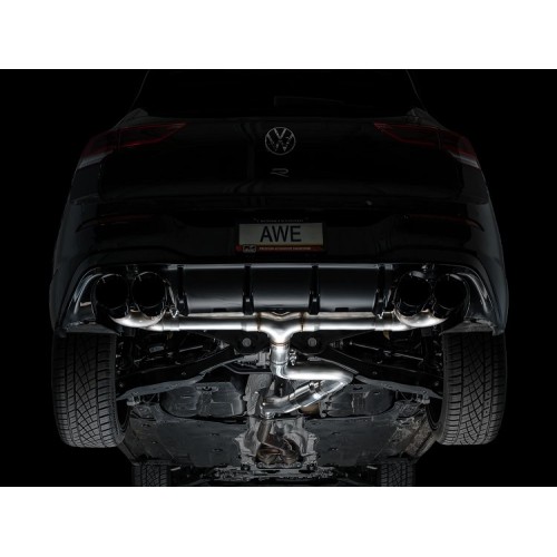 AWE Track Edition Exhaust for MK8 Golf R