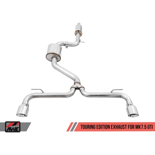 AWE Touring Cat Back Exhaust for MK7.5