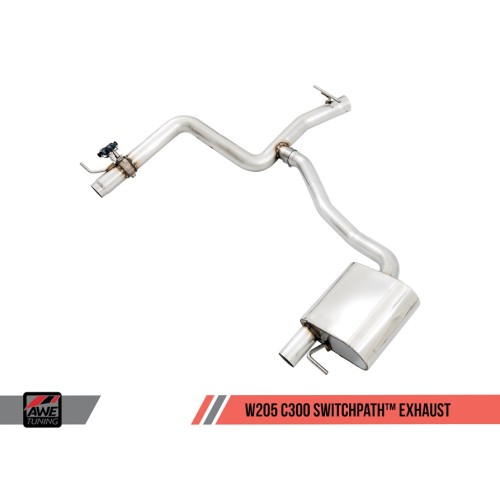 AWE Tuning Touring Exhaust Suite for C300