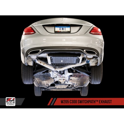 AWE Tuning Touring Exhaust Suite for C300