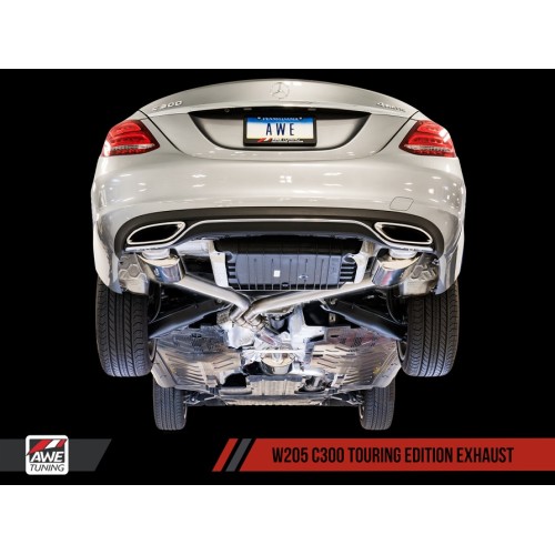 AWE Tuning Touring Exhaust Suite for C300