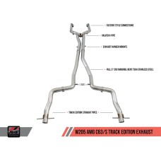 AWE Tuning Sedan Track Edition Exhaust System AWE Tuning Sedan Track Edition Exhaust System