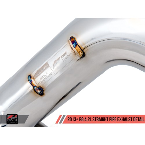AWE Tuning 4.2L Straight Pipe Exhaust (14+)