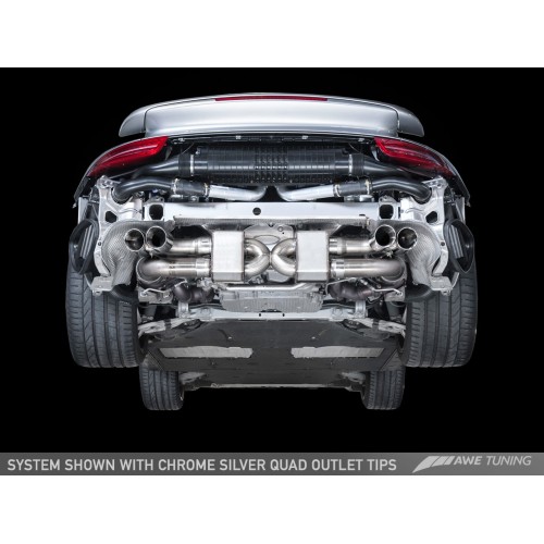 AWE Tuning Turbo Performance Exhaust for 991