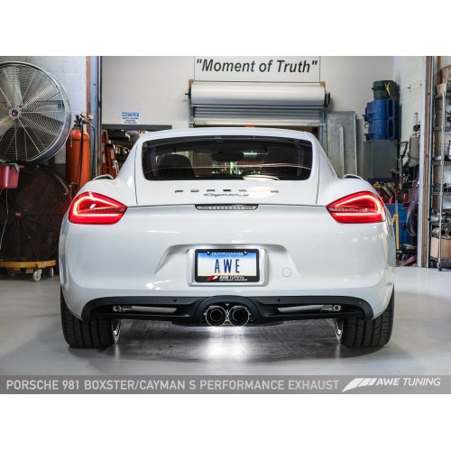 AWE Tuning Performance Exhaust for 981