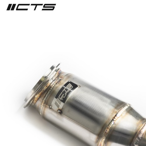 CTS Turbo 3" Stainless Steel High-Flow Cats S55 F80/F82/F87 M3/M4/M2 Competition
