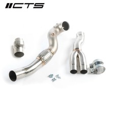 CTS Turbo 8V/8Y RS3 and 8S TTRS 2.5T EVO 3.5" Single High-Flow Cat CTS Turbo 8V/8Y RS3 and 8S TTRS 2.5T EVO 3.5" Single High-Flow Cat