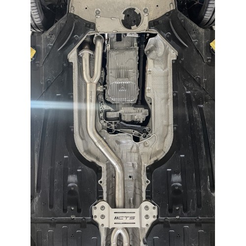 CTS Turbo S58 G80/G82/G83 Single Midpipe with Brace