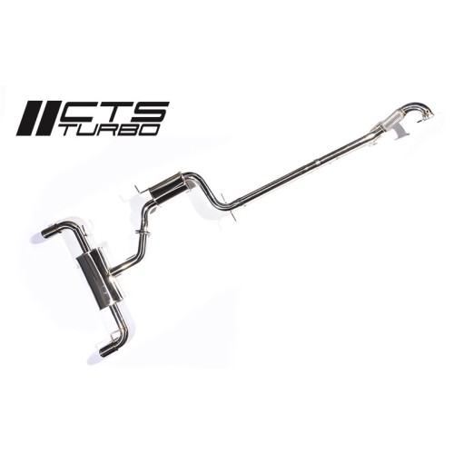CTS Turbo 3" Turbo Back Exhaust for MK6