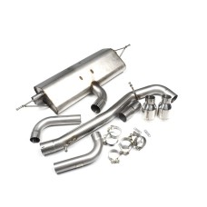 Milltek 2.0T Cat Back Exhaust Non Resonated for Quattro Milltek 2.0T Cat Back Exhaust Non Resonated for Quattro