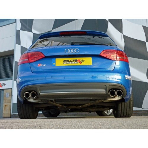 Milltek B8 3.0T Cat Back Exhaust Non Resonated