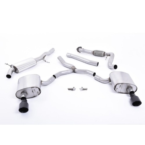 Milltek Cat Back Exhaust System Road+ (Semi-Resonated)