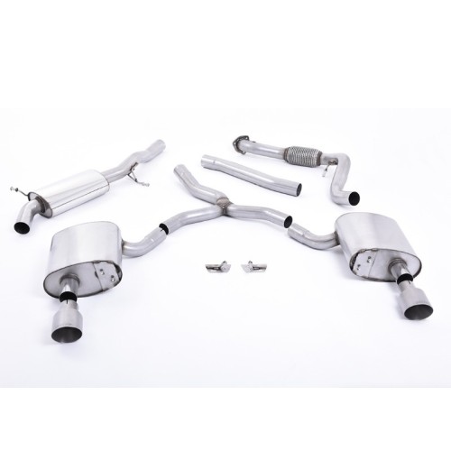 Milltek Cat Back Exhaust System Road+ (Semi-Resonated)