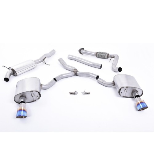 Milltek Cat Back Exhaust System Road+ (Semi-Resonated)