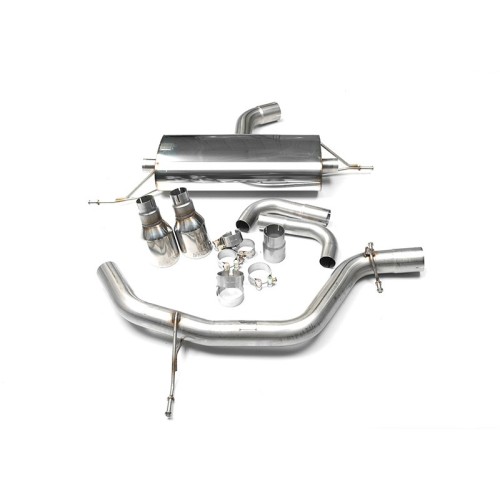 Milltek 2.0T 2.75" Cat back Exhaust Non Resonated