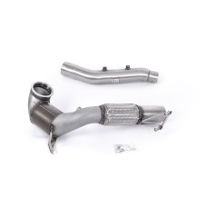 Milltek Large Bore Downpipe and Hi-Flow Sports Cat (No CEL)