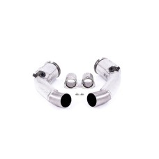 Milltek Large Bore Downpipes with High-Flow Sports Cat (For OE Catback)