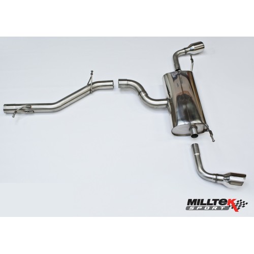 Milltek 3.2 Cat Back Exhaust Non Resonated