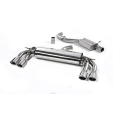 Milltek Resonated Cat Back Exhaust Milltek Resonated Cat Back Exhaust