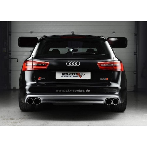 Milltek 4.0T Cat-Back Valvesonic Exhaust Non Resonated