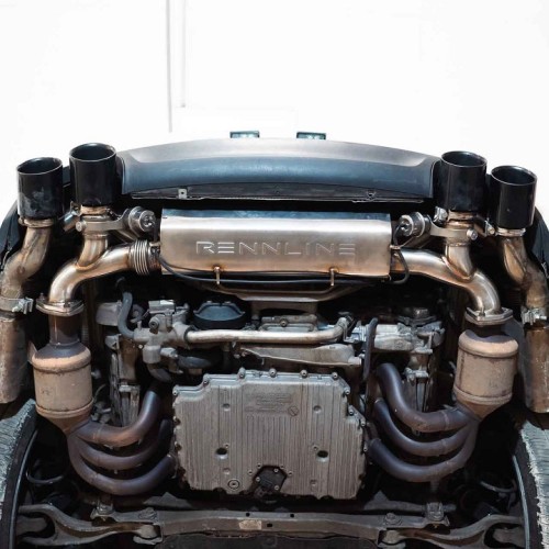 Rennline Stainless Valved Exhaust for 991.1