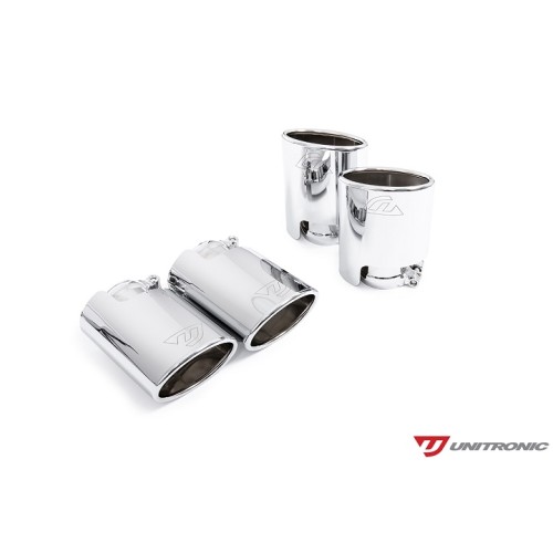 Unitronic Cat Back Exhaust System - Oval Tips