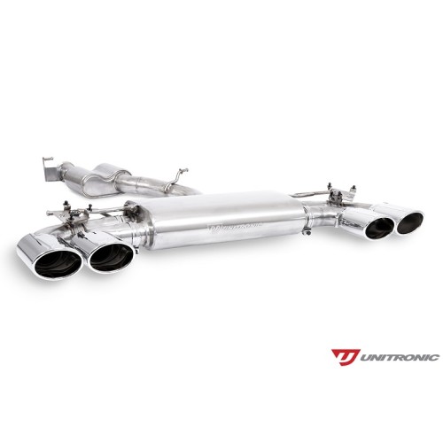 Unitronic Cat Back Exhaust System - Oval Tips