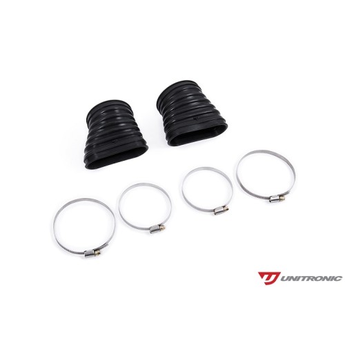 Unitronic Blue Carbon Kevlar Carbon Fiber Intake & Turbo Inlets for C8 RS6/RS7