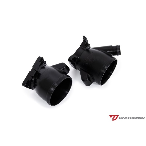 Unitronic Blue Carbon Kevlar Carbon Fiber Intake & Turbo Inlets for C8 RS6/RS7