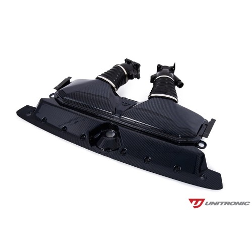 Unitronic Blue Carbon Kevlar Carbon Fiber Intake & Turbo Inlets for C8 RS6/RS7