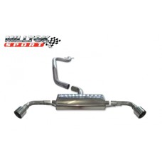 Milltek 2006-2011 2.0T FWD Cat-Back Exhaust Milltek 2006-2011 2.0T FWD Cat-Back Exhaust