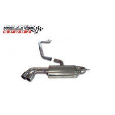 Milltek 2.0T FWD Twin Tipped Cat Back Exhaust Milltek 2.0T FWD Twin Tipped Cat Back Exhaust